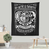 Vintage Black and White - Wall Tapestry