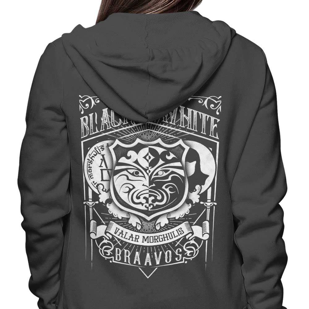 Vintage Black and White - Hoodie