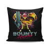 Vintage Bounty Hunter - Throw Pillow