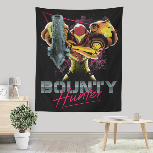 Vintage Bounty Hunter - Wall Tapestry