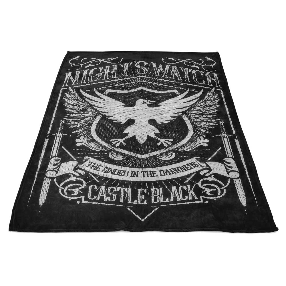Vintage Crow - Fleece Blanket