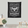 Vintage Crow - Wall Tapestry