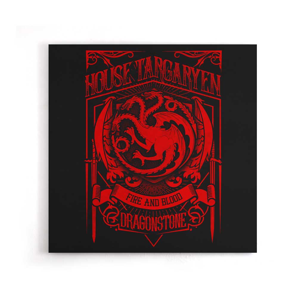 Vintage Dragon - Canvas Print