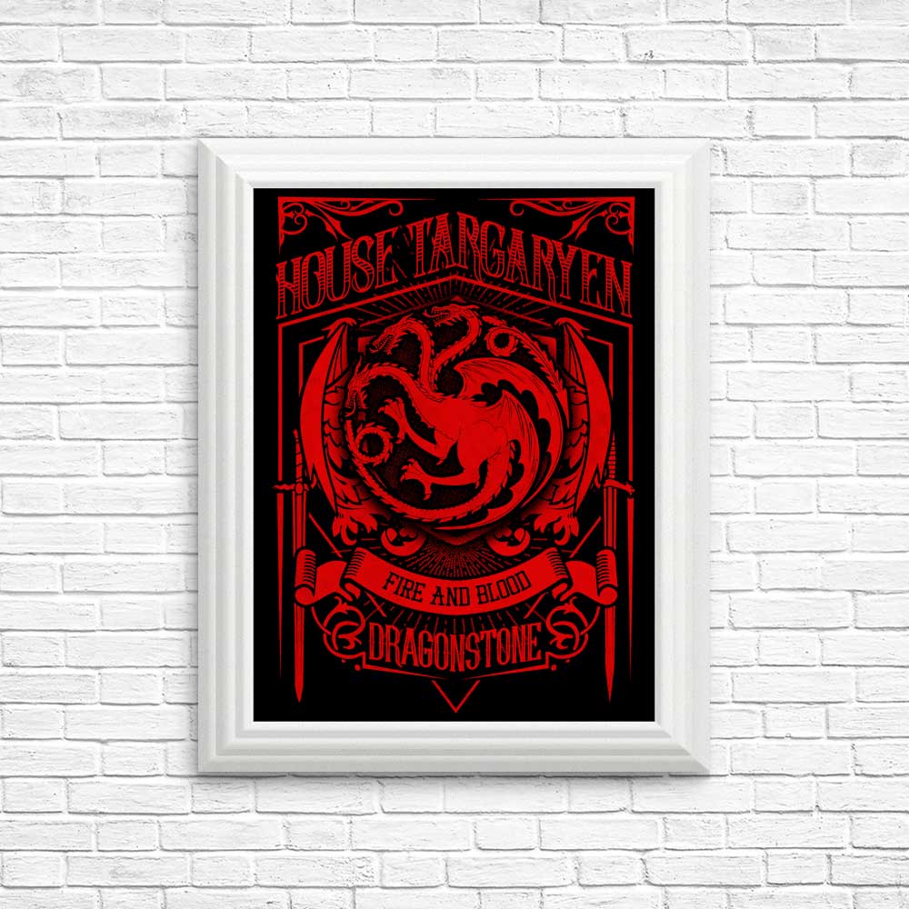Vintage Dragon - Posters & Prints