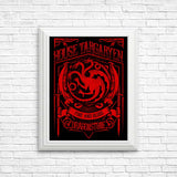 Vintage Dragon - Posters & Prints