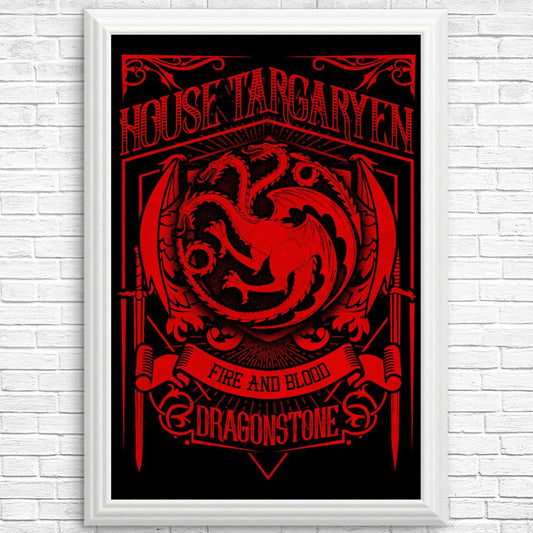 Vintage Dragon - Posters & Prints