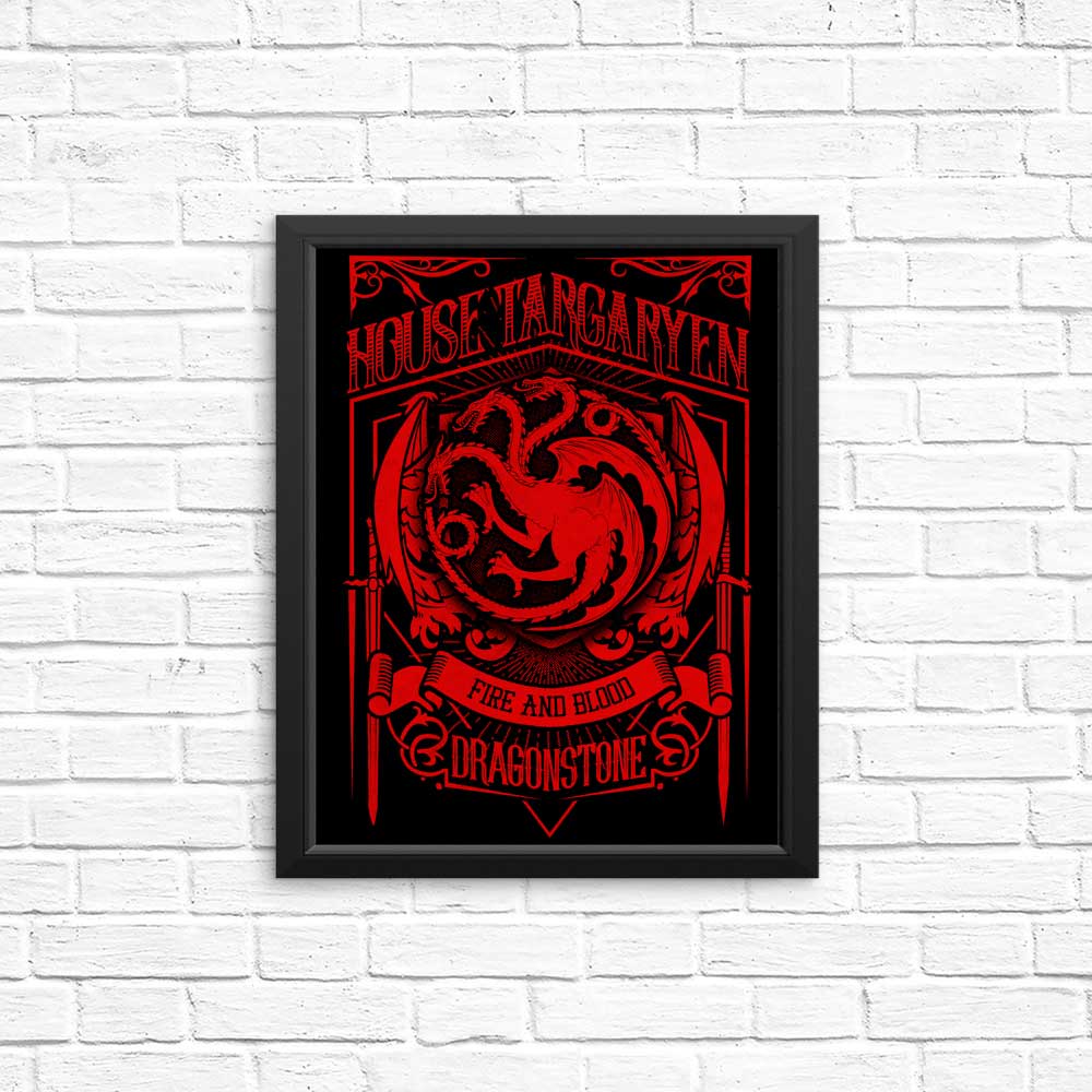 Vintage Dragon - Posters & Prints