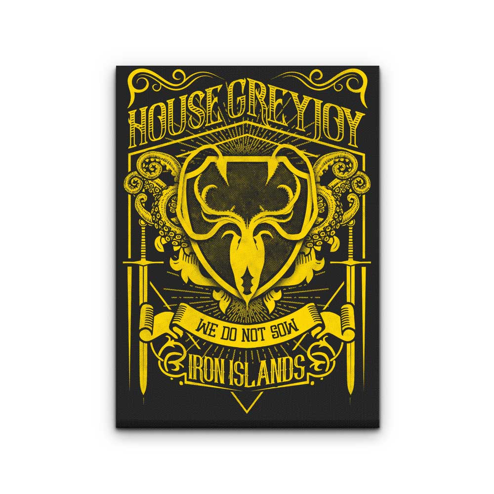 Vintage Kraken - Canvas Print