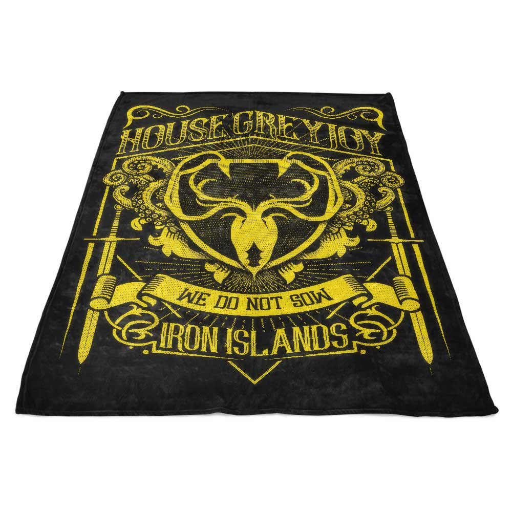 Vintage Kraken - Fleece Blanket
