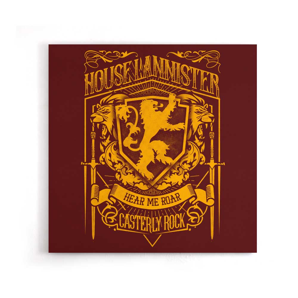 Vintage Lion - Canvas Print