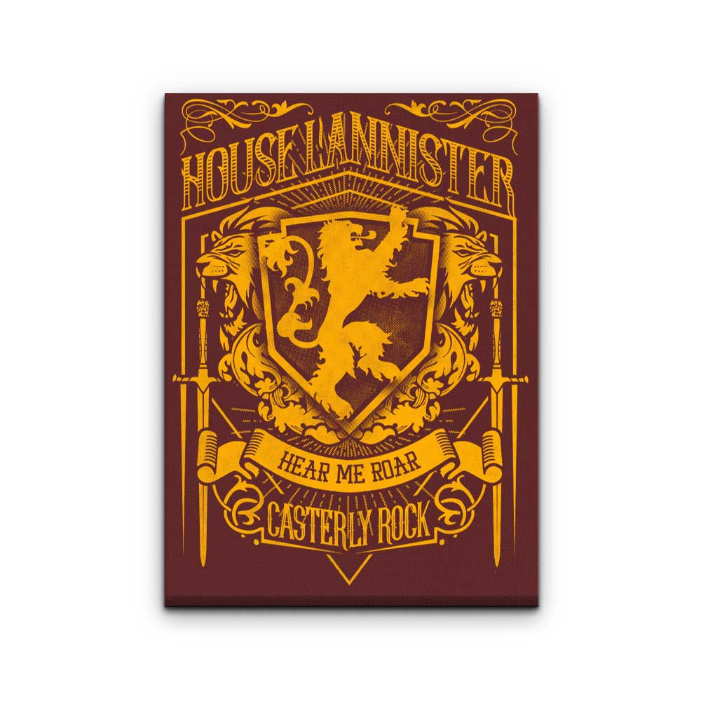 Vintage Lion - Canvas Print