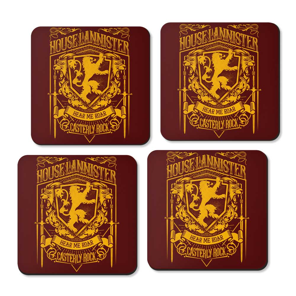 Vintage Lion - Coasters