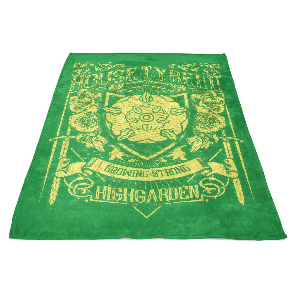 Vintage Rose - Fleece Blanket