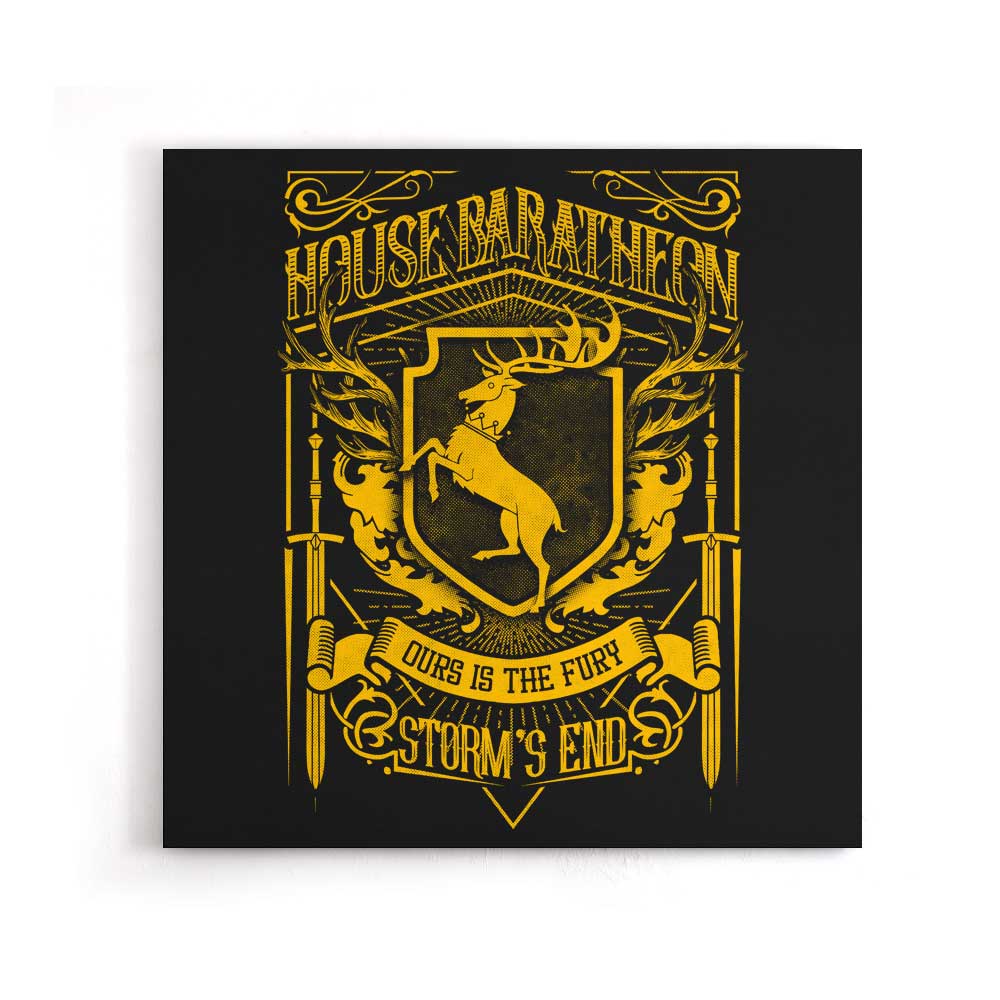 Vintage Stag - Canvas Print