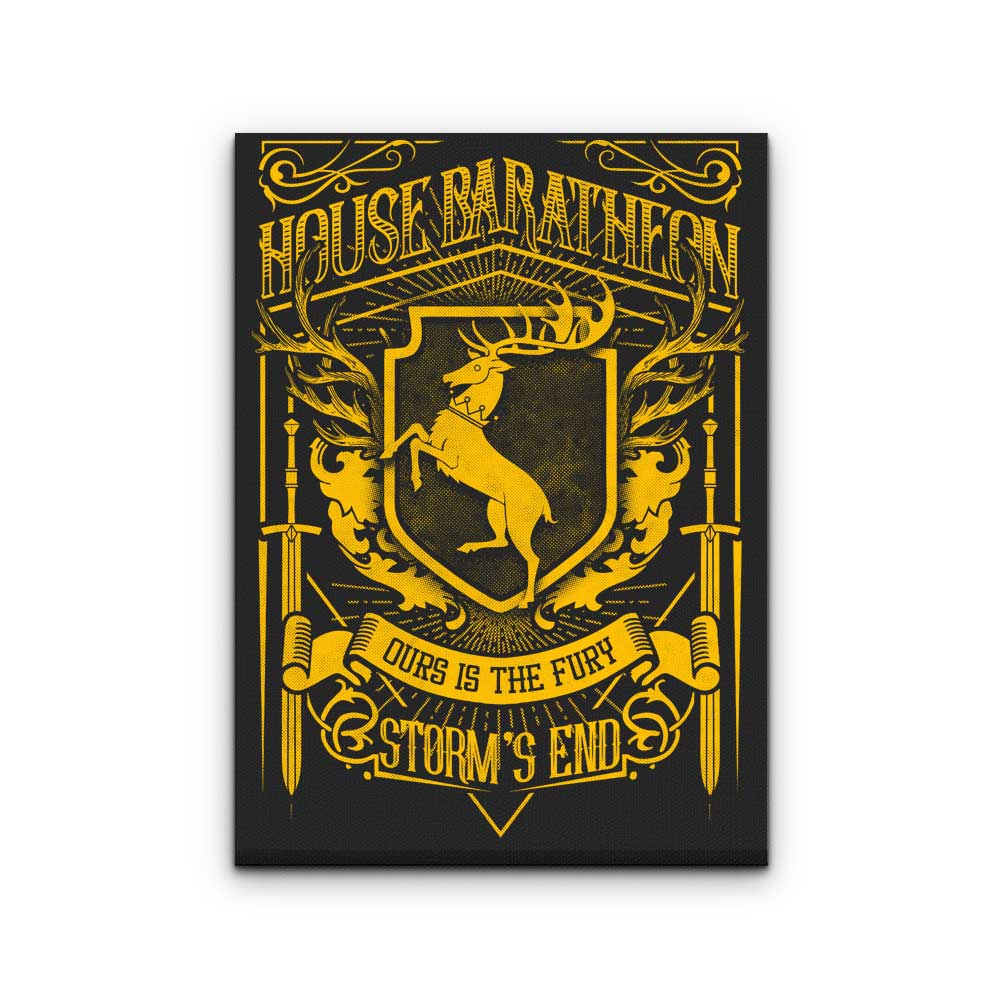 Vintage Stag - Canvas Print