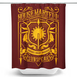 Vintage Sunspear - Shower Curtain