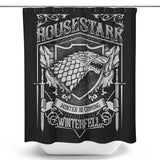 Vintage Wolf - Shower Curtain