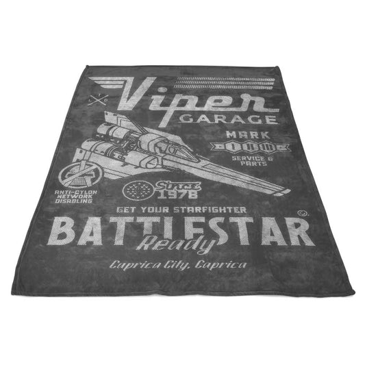 Viper Garage - Fleece Blanket
