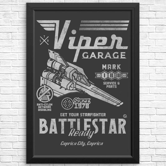 Viper Garage - Posters & Prints