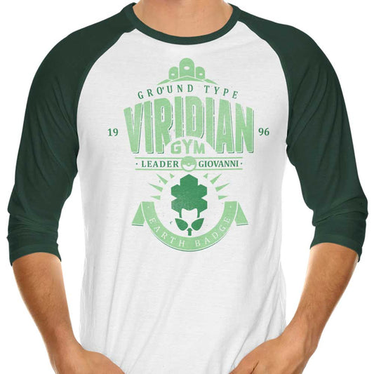 Viridian City Gym - 3/4 Sleeve Raglan T-Shirt