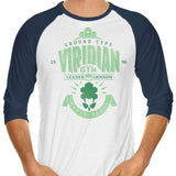 Viridian City Gym - 3/4 Sleeve Raglan T-Shirt