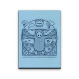 Virtruvian Guy - Canvas Print