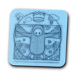 Virtruvian Guy - Coasters