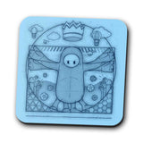 Virtruvian Guy - Coasters