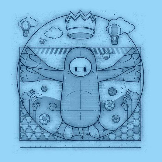 Virtruvian Guy - Ringer T-Shirt