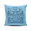 Virtruvian Guy - Throw Pillow