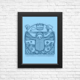 Virtruvian Guy - Posters & Prints