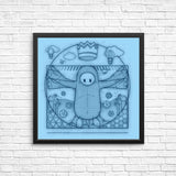 Virtruvian Guy - Posters & Prints