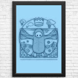 Virtruvian Guy - Posters & Prints