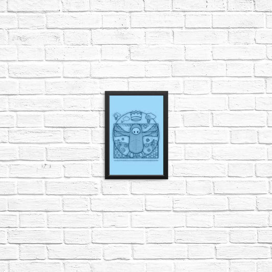 Virtruvian Guy - Posters & Prints