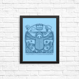 Virtruvian Guy - Posters & Prints