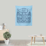 Virtruvian Guy - Wall Tapestry