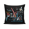 Visit a Space Station - Throw Pillow