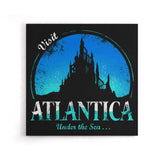 Visit Atlantica - Canvas Print