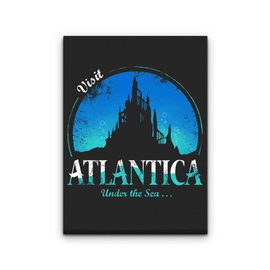 Visit Atlantica - Canvas Print