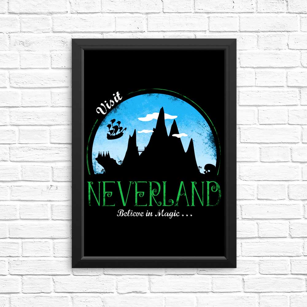 Visit Neverland - Posters & Prints