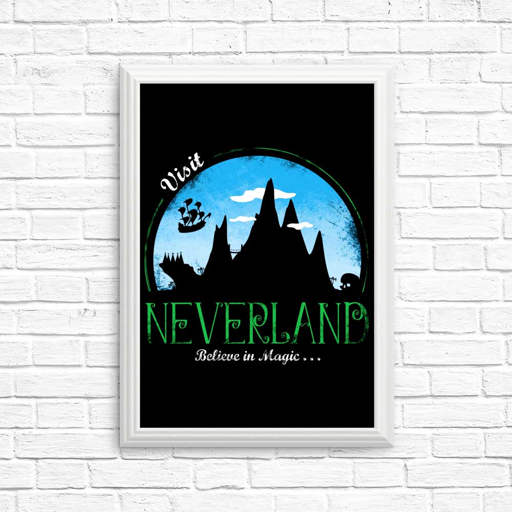 Visit Neverland - Posters & Prints
