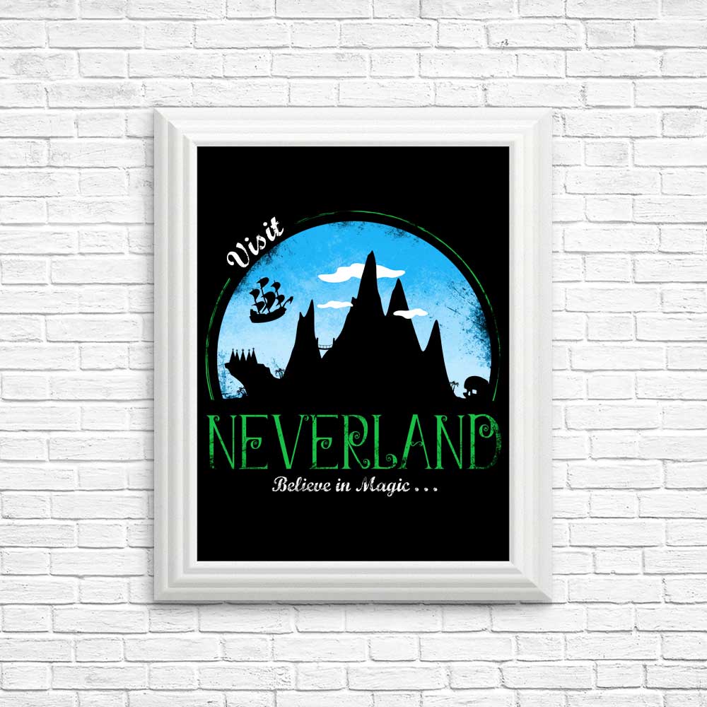 Visit Neverland - Posters & Prints