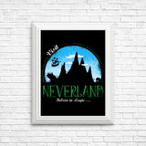 Visit Neverland - Posters & Prints