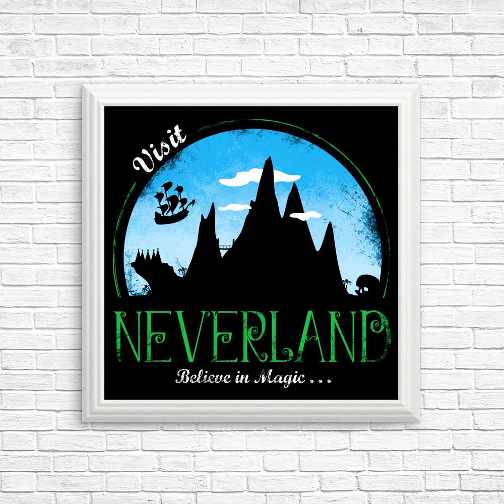 Visit Neverland - Posters & Prints