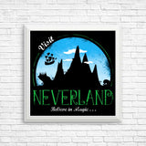 Visit Neverland - Posters & Prints