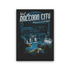 Visit Raccoon City - Canvas Print