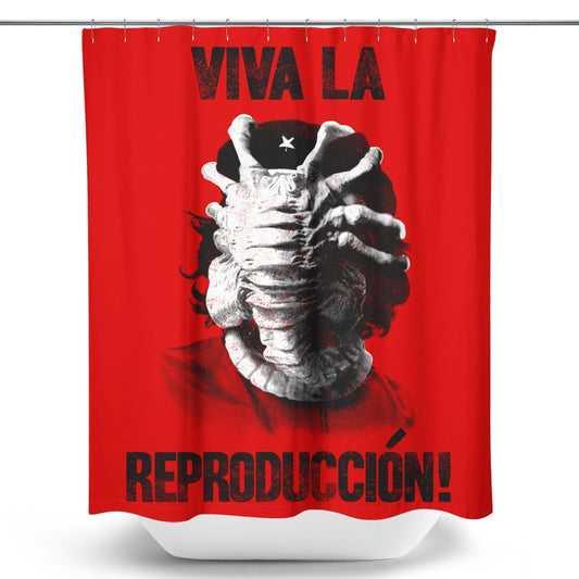 Viva la Reproduccion - Shower Curtain