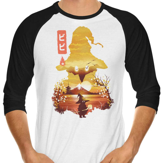 Vivi Ukiyo-e - 3/4 Sleeve Raglan T-Shirt