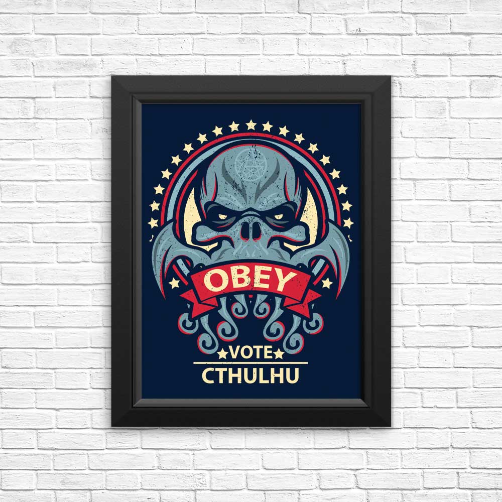 Vote Cthulhu - Posters & Prints