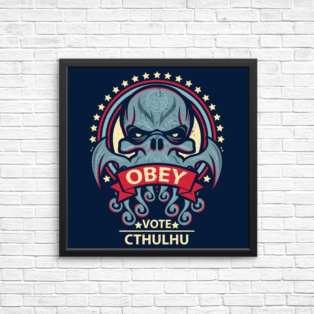 Vote Cthulhu - Posters & Prints